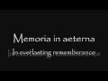 Globus - In Memoriam - Lyrics with English Translation [HD]