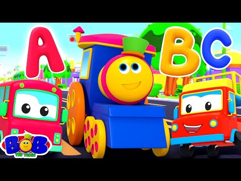 ABC Alphabet Transport Vehicles Nursery Rhyme & Learning Videos by Bob The Train