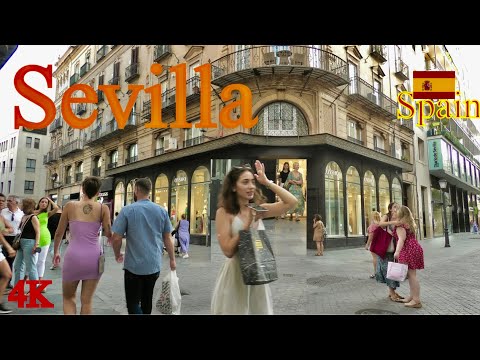 AUTUMN 2022 🍂 SEVILLE CITY CENTER WALKING TOUR , 🇪🇸 SPAIN