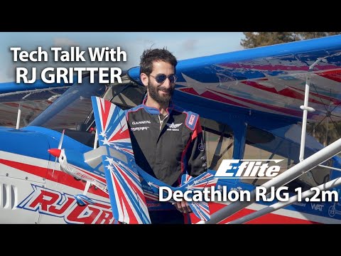 Tech Talk: E-flite Decathlon RJG 1.2m with RJ Gritter and David Payne