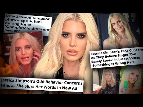 Jessica Simpson's BIZARRE Behavior CONCERNS Fans (SLURRED Speech and STRANGE Demeanor)