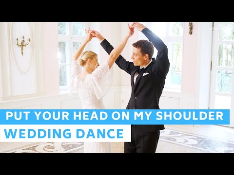 Put Your Head on my Shoulder - Paul Anka Romantic First Dance for Beginners | Wedding Dance ONLINE
