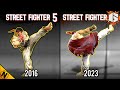 Street Fighter 6 Vs Street Fighter 5 Direct Comparison
