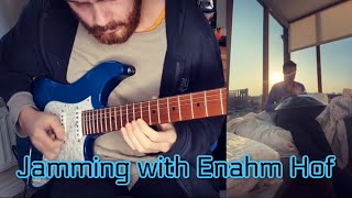 Video thumbnail for Hang Drum Jam with Enahm Hof | Sam Bell Guitar by Sam Bell Guitar