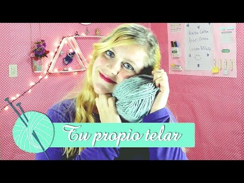 Aprende a tejer sin agujas ¡muy fácil!