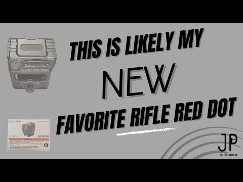 Likely my new favorite rifle red dot sight