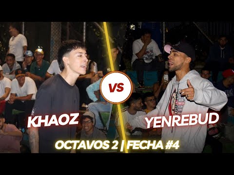 Khaoz vs Yenrebud - Octavos de Final | Fecha #4 (Temporada 2) - Alpes Rap