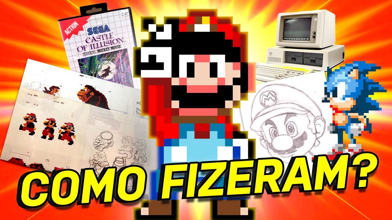 COMO ERAM FEITOS OS JOGOS ANTIGOS DE CARTUCHO?