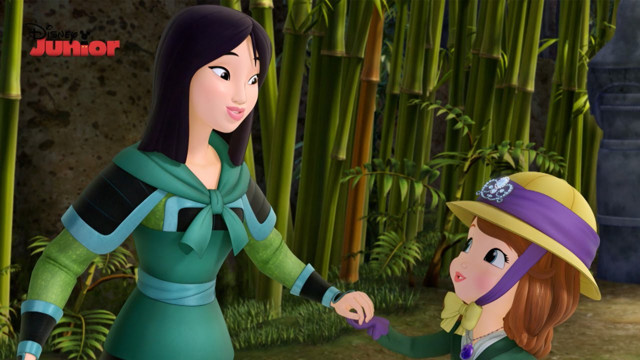 Sofia The First | Stronger Than You Know Song ft. Mulan | @disneykids
