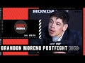 Brandon Moreno reacts to flyweight title loss vs. Deiveson Figueiredo at UFC 270 | ESPN MMA