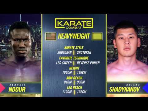 Karate Combat: One World - Elhadji Ndour vs Adilet Shadykanov
