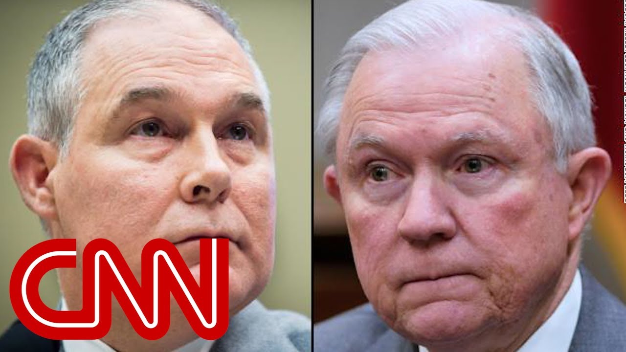 Sources: Trump floated replacing Sessions with EPA's embattled Pruitt - YouTube