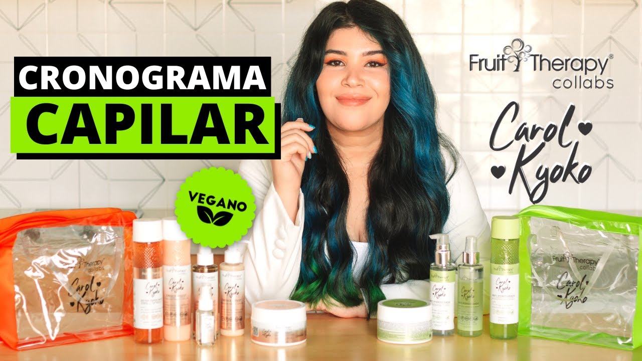 Kit Cronograma Capilar Carol Kyoko - Máscara Cresce Resist +