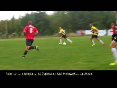 Skrót meczu: KS Żupawa - OKS Wielowieś (03.09.2017) Klasa "A" / 5.kolejka