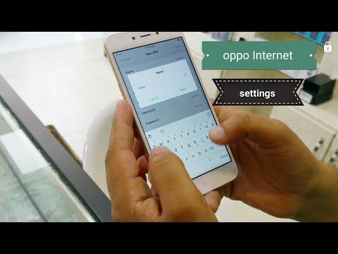 How to sim internet settings oppo A71