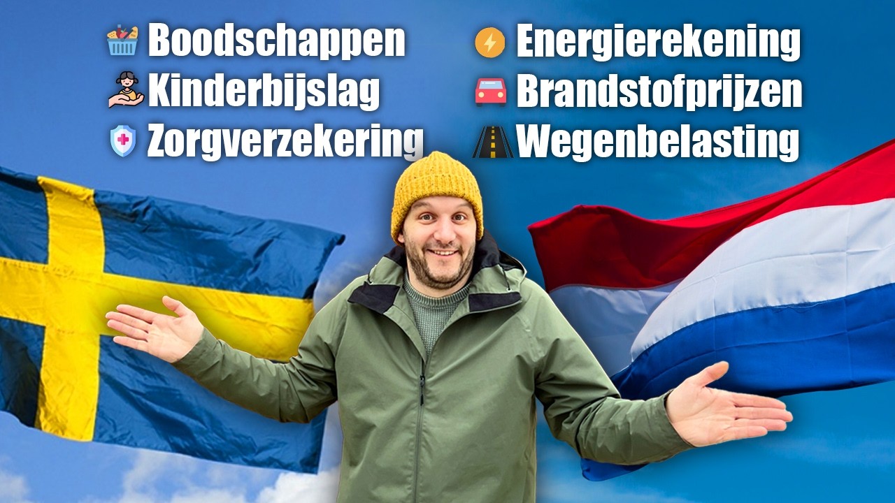 Zweden vs. Nederland: Waar is het leven goedkoper? 🏡🇸🇪🇳🇱