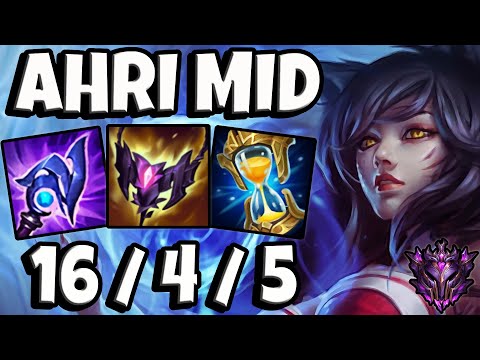 Ahri MID vs Akshan [ OTP ] Lol Korea Master Patch 11.23 ✅