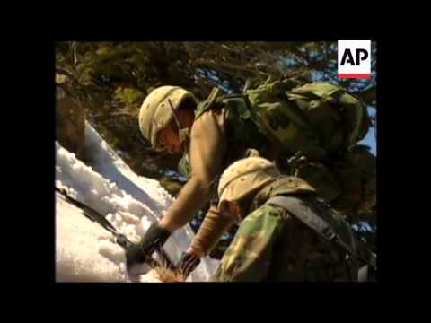 Coalition troops finish Operation Anaconda