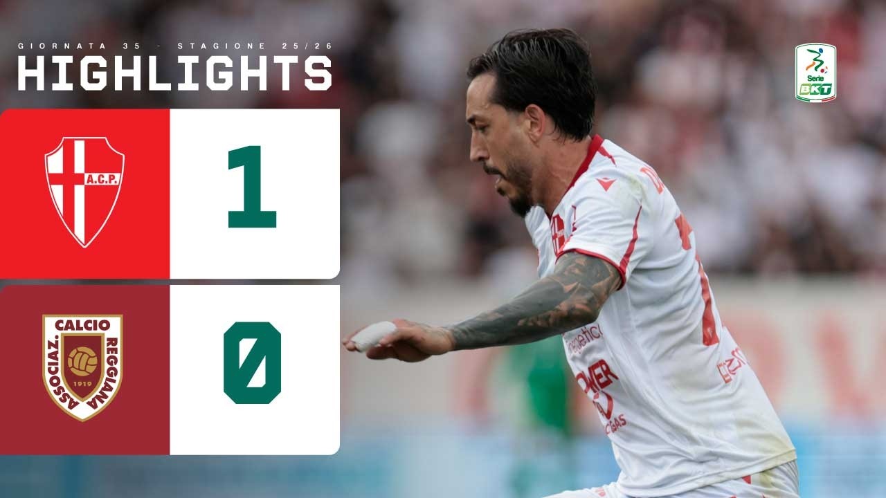 Padova-Reggiana 1-0 | Seghetti decides the match late in the game | Serie BKT HIGHLIGHTS