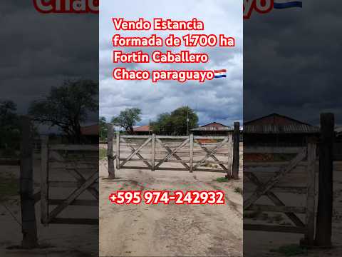 ESTANCIA EN VENTA CHACO PARAGUAYO 🇵🇾