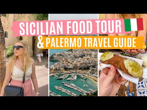STREET FOOD in Sicily, Italy 🍋| Palermo FOOD TOUR & Travel Guide | Cefalù | Sicily VLOG 2
