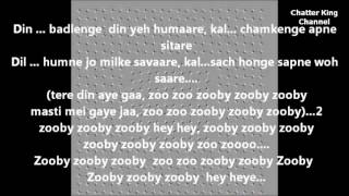 Download lagu Zooby zooby   karaoke with lyrics mp3
