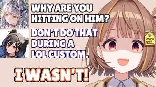 Yuuhi getting teased by everyone during this LOL custom [Sendo Yuuhi / VSPO Eng Sub]