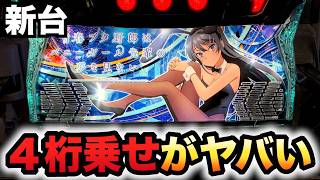 【新台】青ブタは4桁乗せし易い？パチスロ実践青春ブタ野郎はバニーガール先輩の夢を見ない