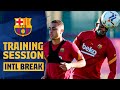 ?️ ⚽ Back to TRAINING & working with a BALANCE BALL