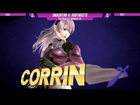 Smashton 4: Winners R1 - FORG (Corrin) vs Scr7 (Diddy Kong)