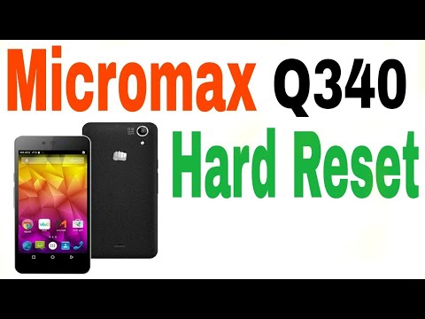 Micromax Q340 Hard Reset