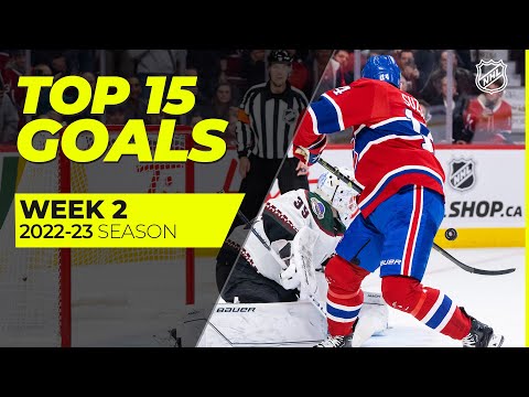 Top 15 Goals from Week 2 of the 2022-23 NHL Season