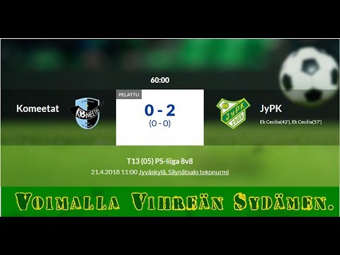 PSL 2018 T13 Komeetat - JyPK