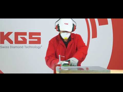 KGS Hybrid® Diamond Flap Disc for Dry Grinding & Edging of Marble, Granite, Engineered Stone etc