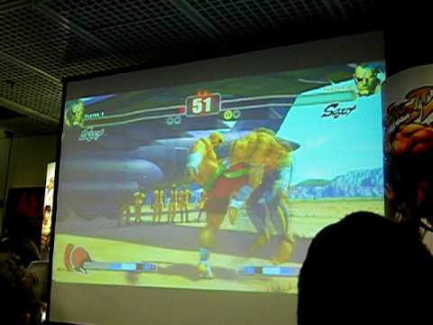 RyanHart vs Alioune WCG 2k10 demie master series sf4