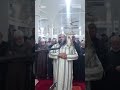 Cat Climbs Sheikh During Ramadan Prayer