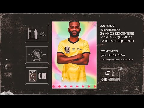 Antony Silva dos Santos - Ponta /Lateral Esquerdo - Melhores Momentos 2023!