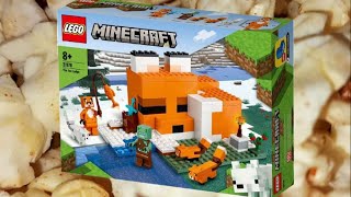 Lego Minecraft The Fox Lodge Review (21178 lego set review)