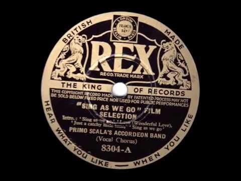 "Sing As We Go" Film Selection - Primo Scala's Accordeon Band - 1934