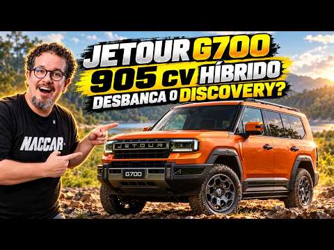NOVO JETOUR G700: O SUV Híbrido de 905 cv que quer desbancar o Land Rover Discovery! 😱⚡️