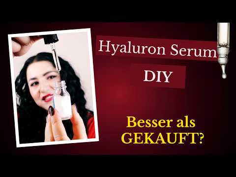 Hyaluron Serum selber machen | Rezept mit nur 2 Zutaten 🤩