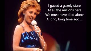 The Man Who Sold the World   LULU  (with lyrics)