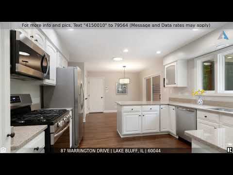 Priced at $569,900 - 87 Warrington Drive, Lake Bluff, IL 60044