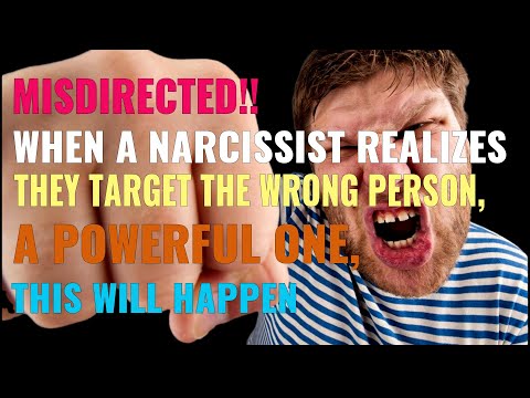 WHEN A NARCISSIST REALIZES THEY TARGET THE WRONG PERSON, A POWERFUL ONE, THIS WILL HAPPEN