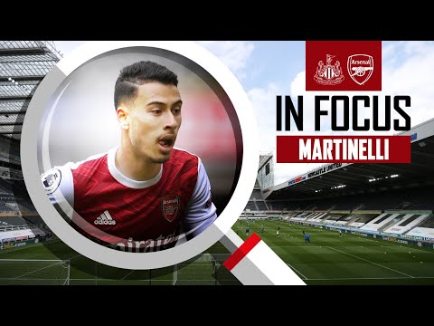 Gabriel Martinelli | Every Touch | Newcastle Utd vs Arsenal (0-2) | Premier League