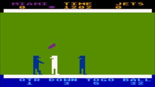 Computer Football Strategy for the Atari 8-bit family