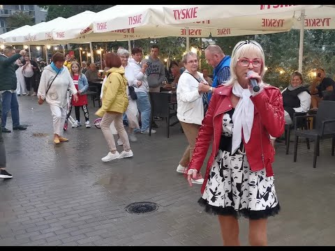 Insel Usedom - Swinemünde - Tanz im Regen