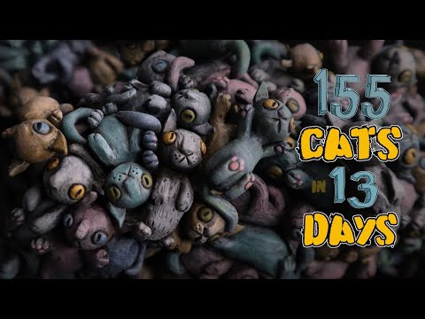 Sculpting Too Many Cats | Cat Compilation