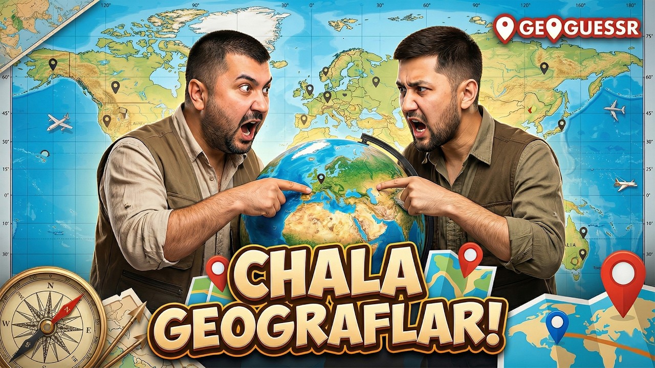 🤯CHALA GEOGRAFLAR! — GEOGUESSR #2