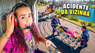 A NOVA VIZINHA SOFREU UM GRAVE ACIDENTE… E SOPHIA FICOU EM CHOQUE!